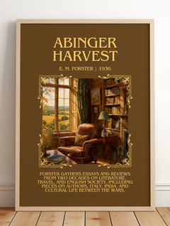 Abinger Harvest Minimalist Book Poster by E. M. Forster – image 2