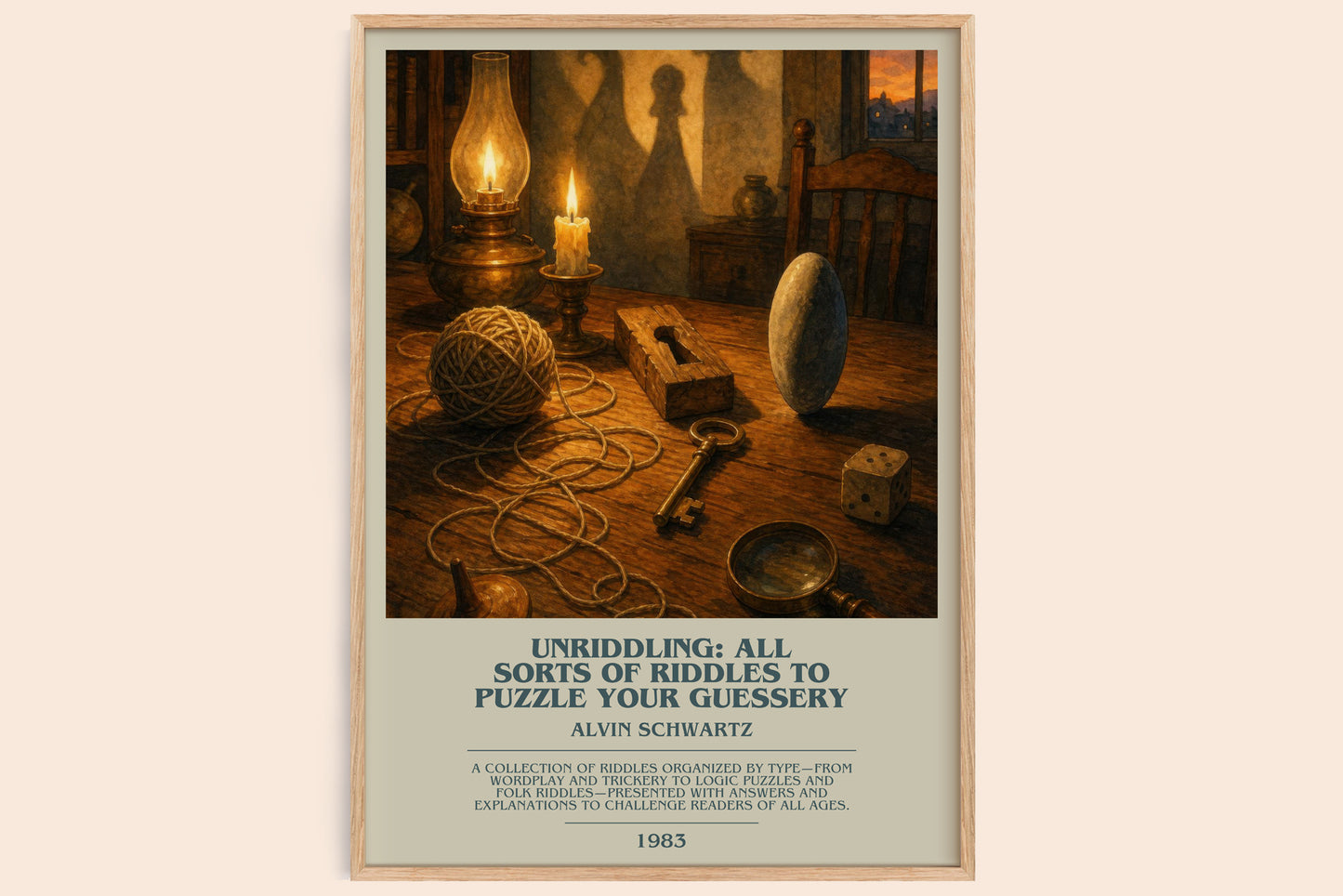 Unriddling: All Sorts Of Riddles To Puzzle Your Guessery Bookish Wall