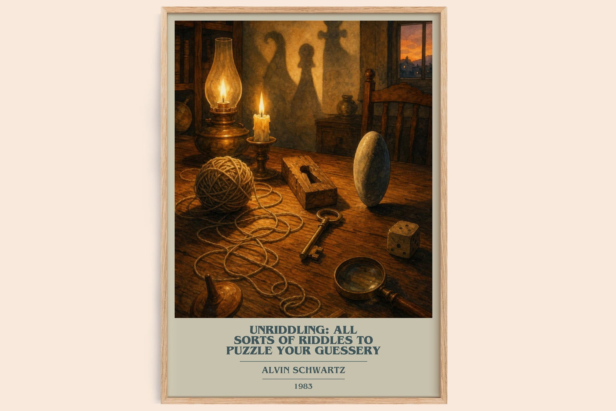Unriddling: All Sorts Of Riddles To Puzzle Your Guessery Book Cover