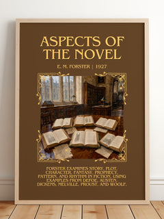 Aspects Of The Novel Minimalist Book Poster by E. M. Forster – image 2