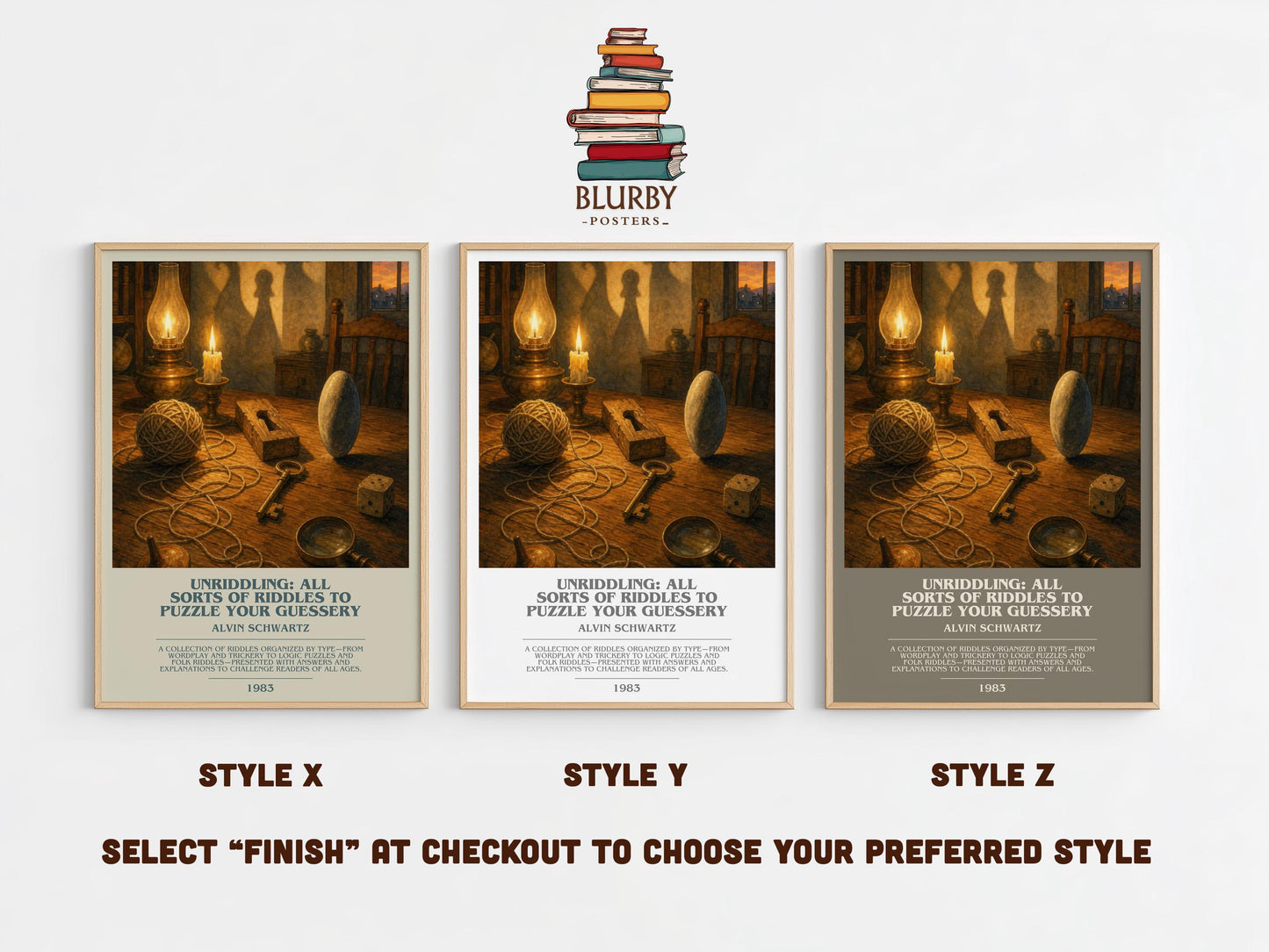 Unriddling: All Sorts Of Riddles To Puzzle Your Guessery Bookish Wall