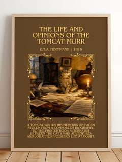 Life And Opinions Of The Tomcat Murr Minimalist Book Poster – E. – image 2
