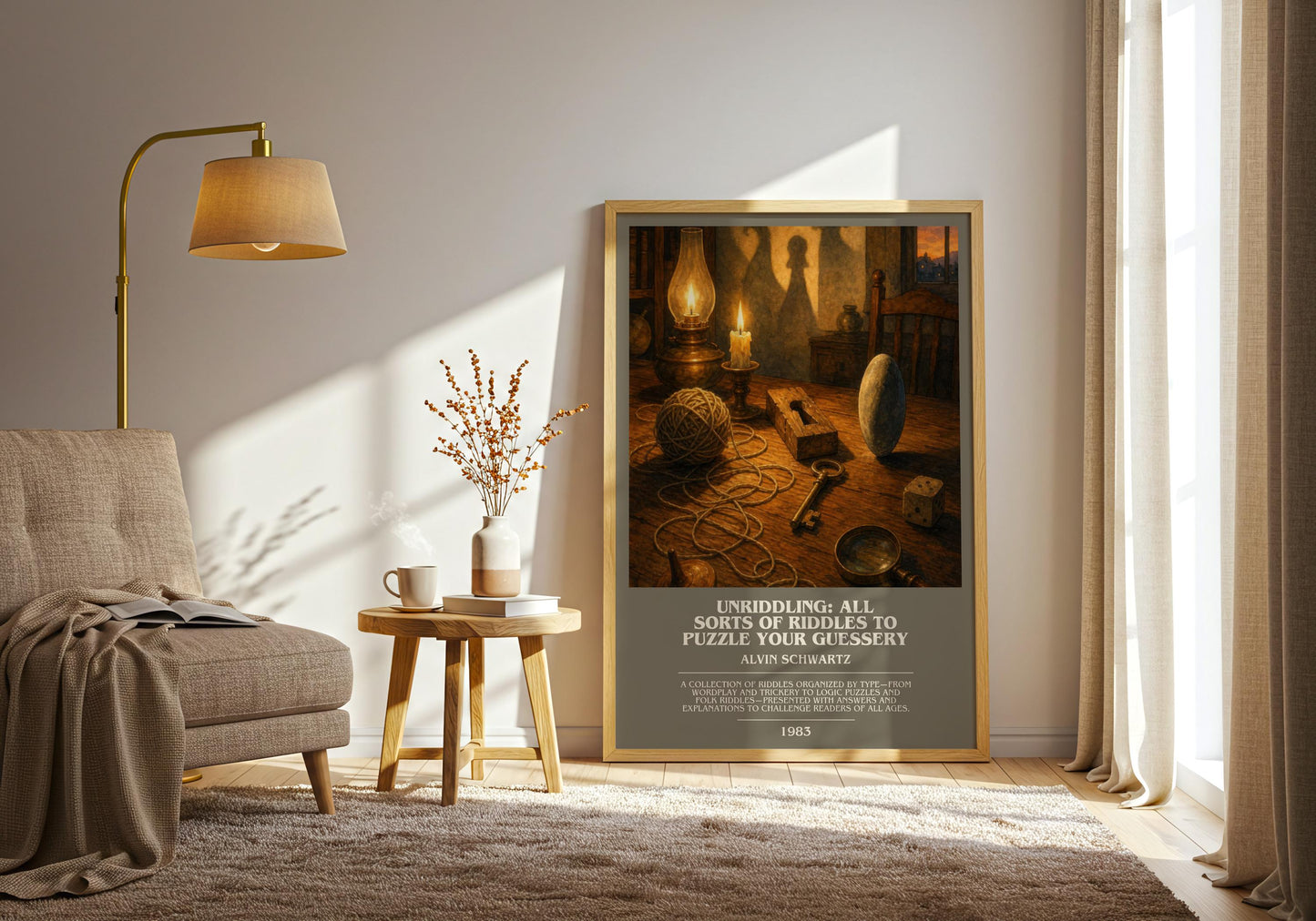 Unriddling: All Sorts Of Riddles To Puzzle Your Guessery Bookish Wall