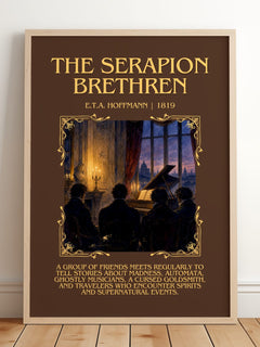The Serapion Brethren Minimalist Book Poster by E.T.A. Hoffmann – image 2