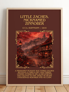 Little Zaches, Nicknamed Zinnober Minimalist Book Poster – E. Hoffmann – image 2