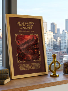 Little Zaches, Nicknamed Zinnober Minimalist Book Poster – E. Hoffmann – image 3