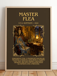 Master Flea Minimalist Book Poster by E.T.A. Hoffmann – image 2