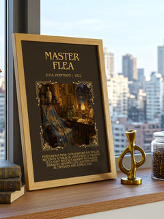 Master Flea Minimalist Book Poster by E.T.A. Hoffmann – image 3