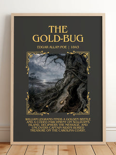 The Gold-Bug Minimalist Book Poster by Edgar Allan Poe – image 2