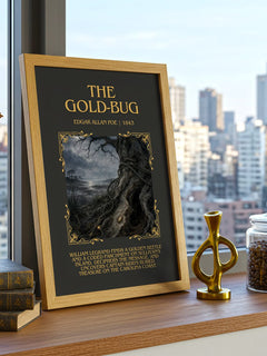 The Gold-Bug Minimalist Book Poster by Edgar Allan Poe – image 3