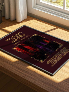 The Masque Of The Red Death Minimalist Book Poster by Edgar Allan Poe – image 4
