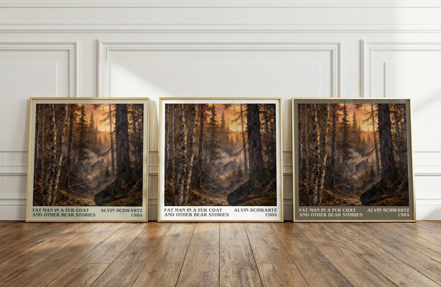 Fat Man In A Fur Coat And Other Bear Stories Literary Art Print – A.
