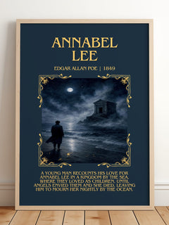 Annabel Lee Minimalist Book Poster by Edgar Allan Poe – image 2