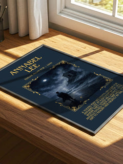 Annabel Lee Minimalist Book Poster by Edgar Allan Poe – image 4