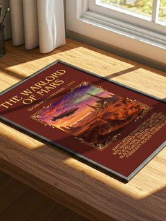 The Warlord Of Mars Minimalist Book Poster by Edgar Rice Burroughs – image 4