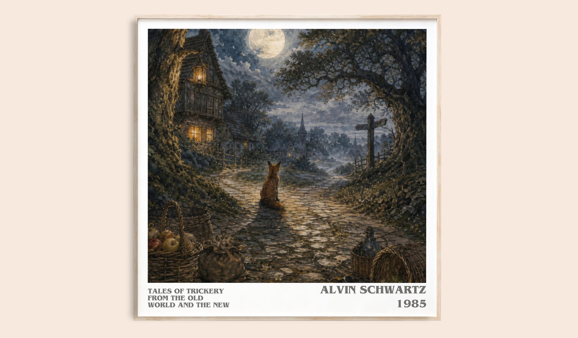 Tales Of Trickery From The Old World And The New Literary Art Print –