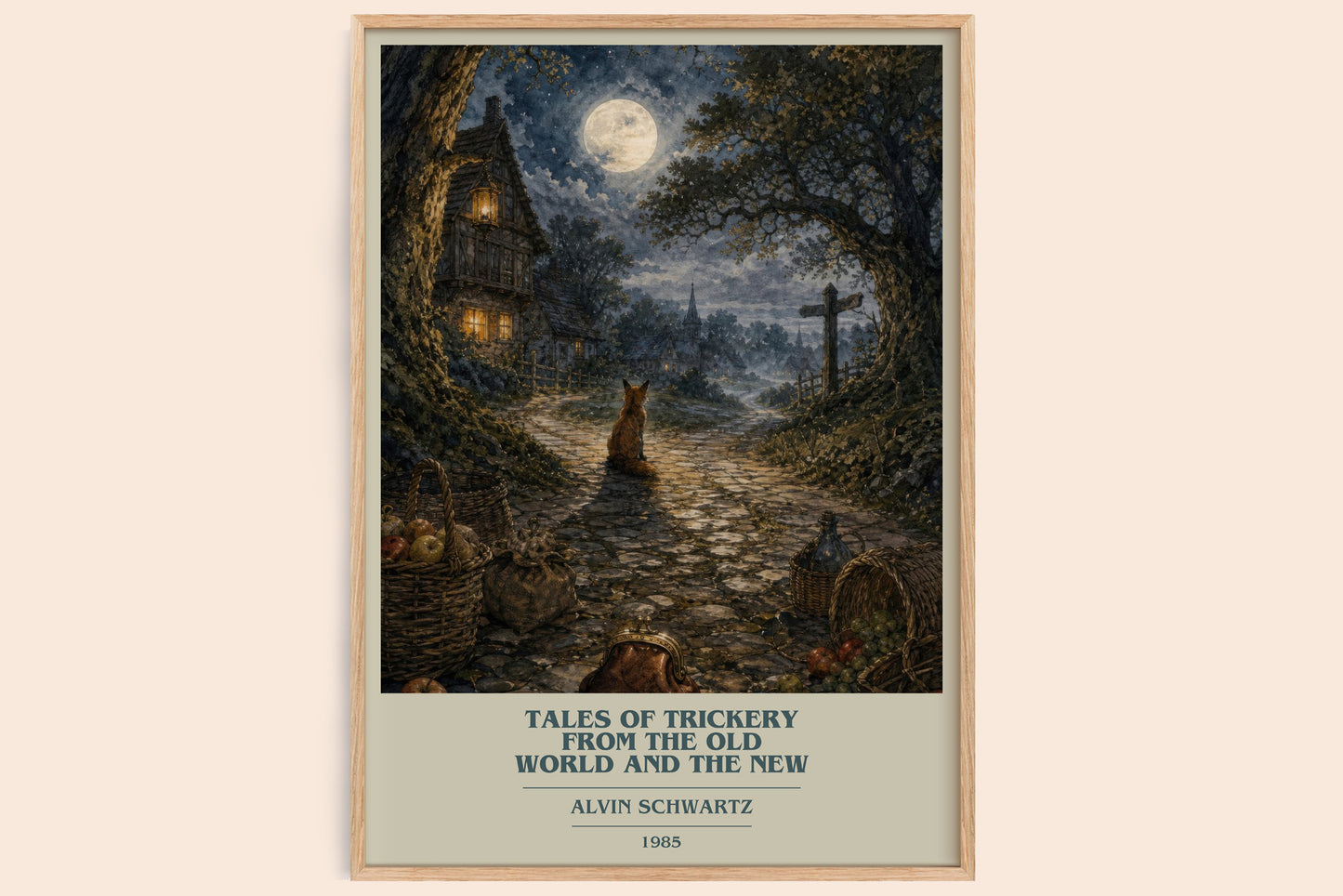 Tales Of Trickery From The Old World And The New Book Cover Poster –