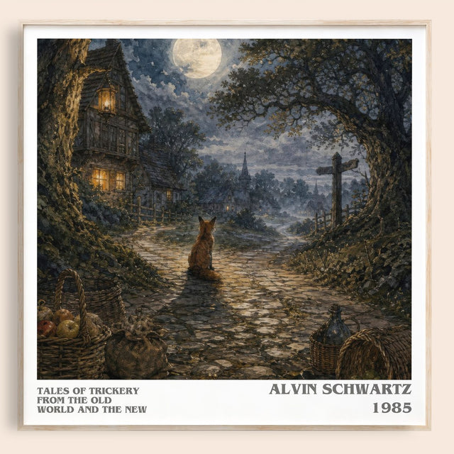 Tales Of Trickery From The Old World And The New Literary Art Print –