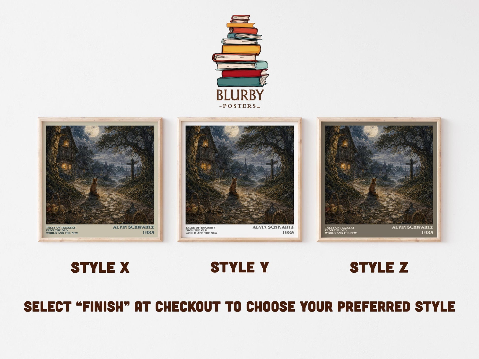 Tales Of Trickery From The Old World And The New Literary Art Print –