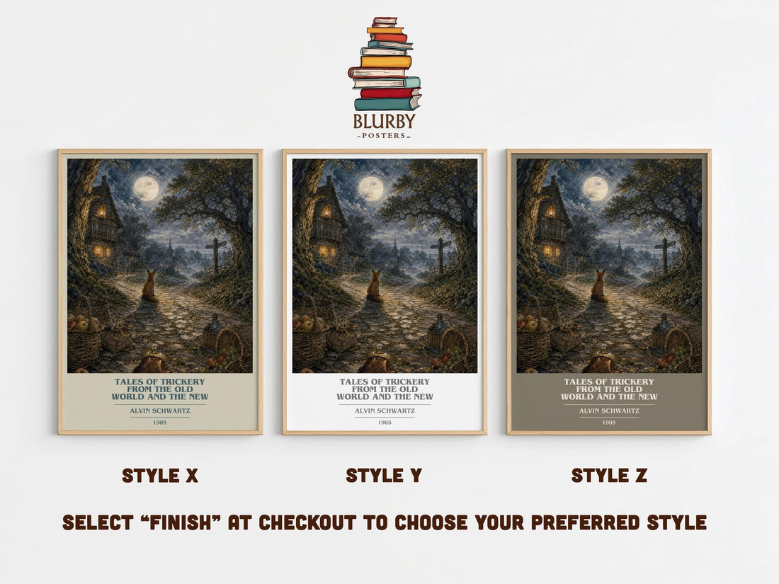 Tales Of Trickery From The Old World And The New Book Cover Poster – (mockup)