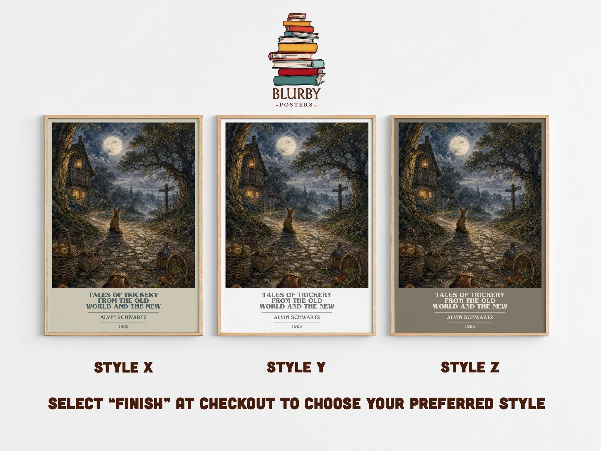 Tales Of Trickery From The Old World And The New Book Cover Poster –