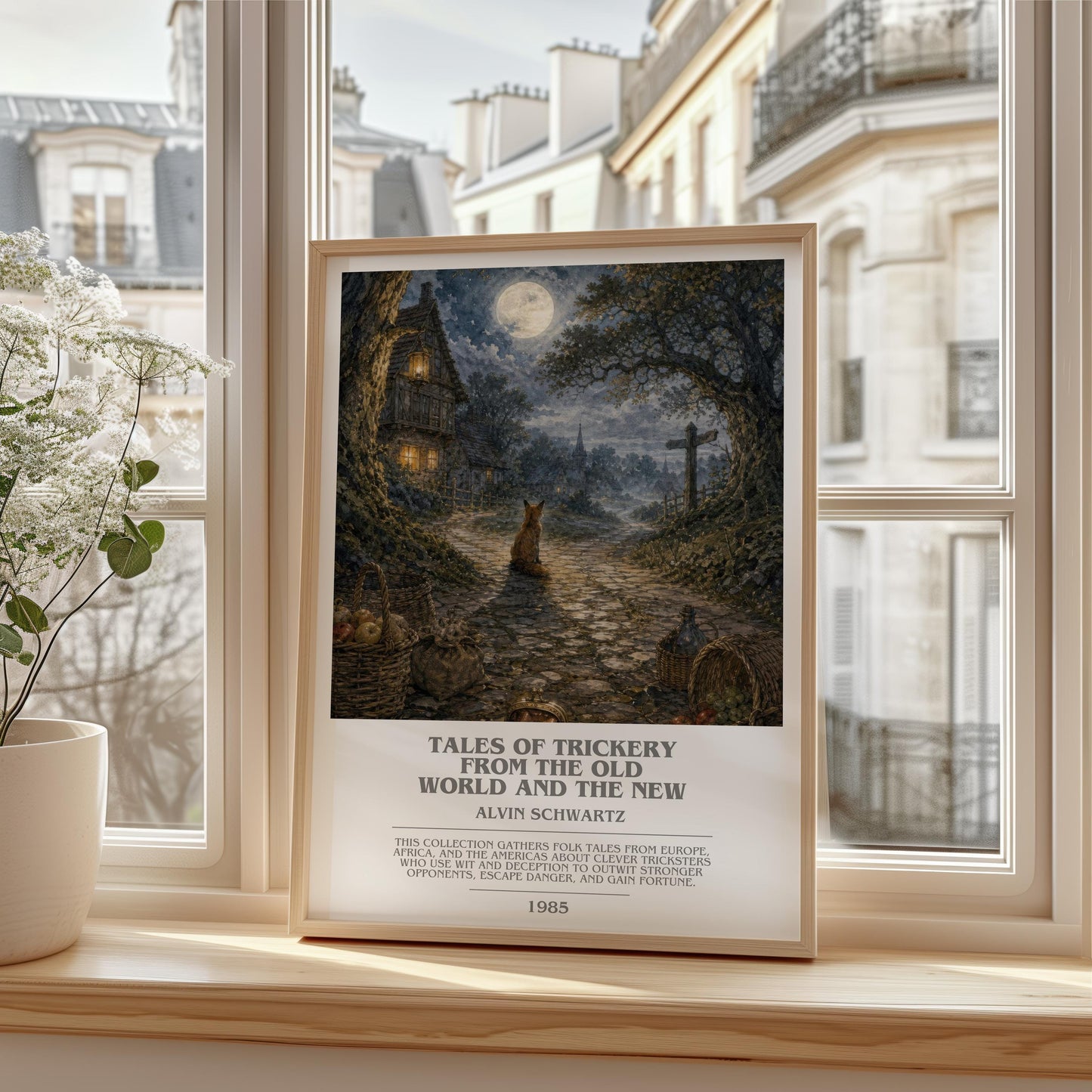 Tales Of Trickery From The Old World And The New Bookish Wall Art –