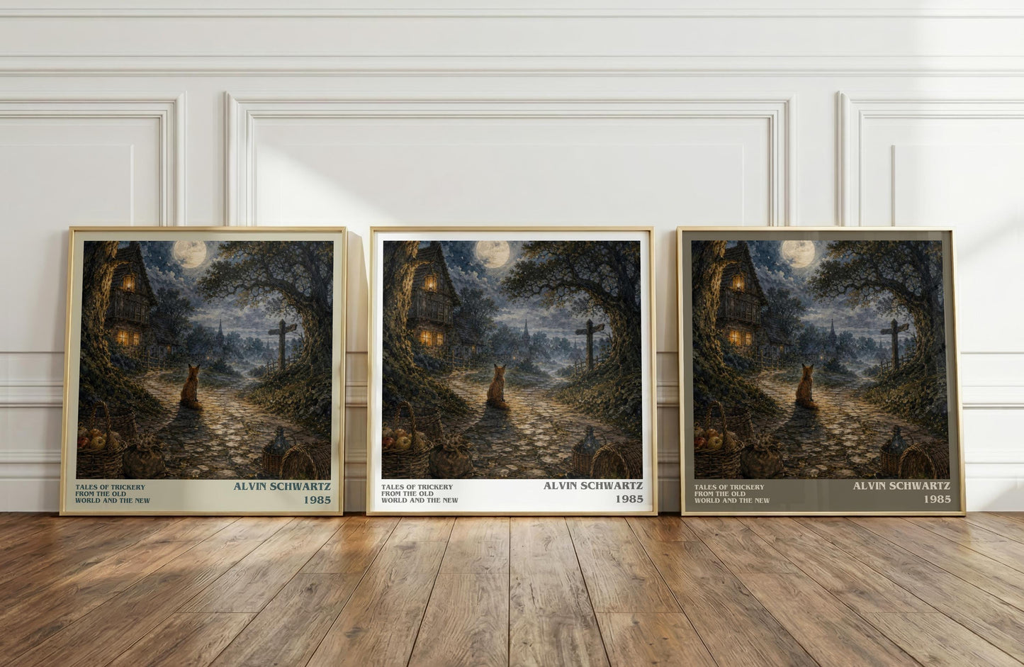 Tales Of Trickery From The Old World And The New Literary Art Print –