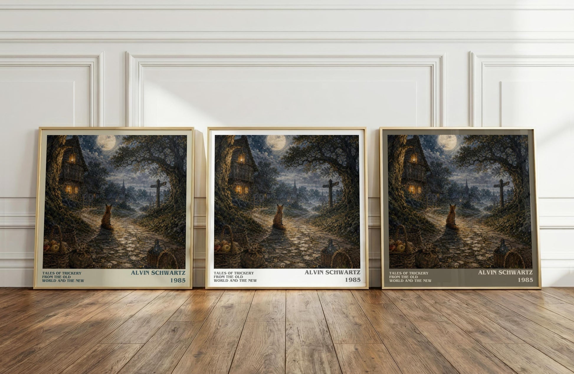 Tales Of Trickery From The Old World And The New Literary Art Print –