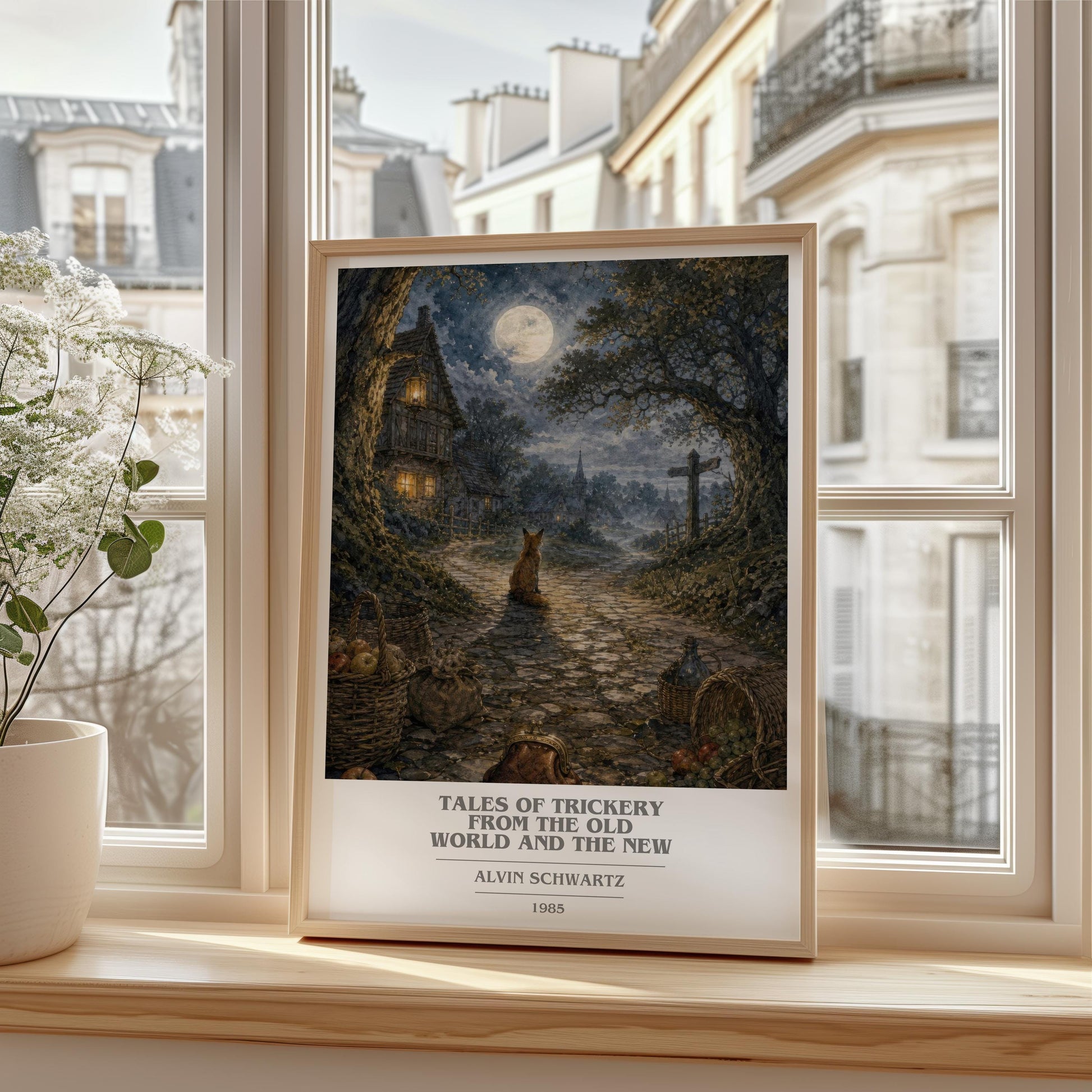 Tales Of Trickery From The Old World And The New Book Cover Poster –