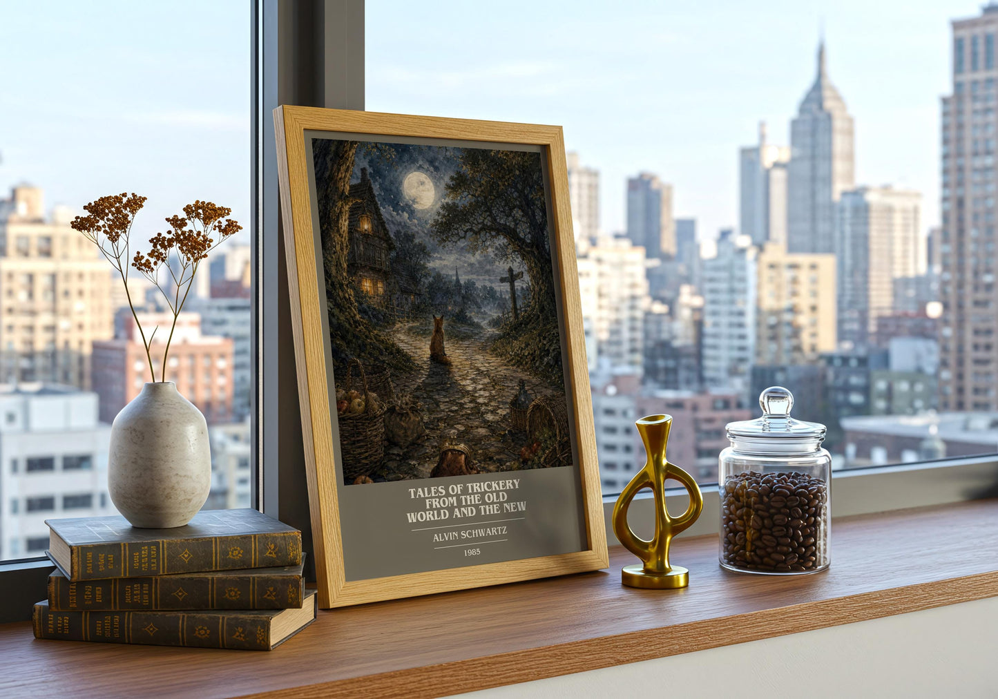 Tales Of Trickery From The Old World And The New Book Cover Poster –