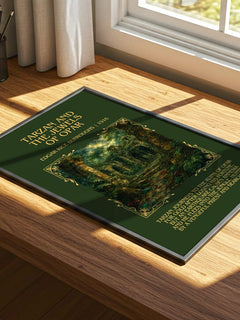 Tarzan And The Jewels Of Opar Minimalist Book Poster by E. Burroughs – image 4