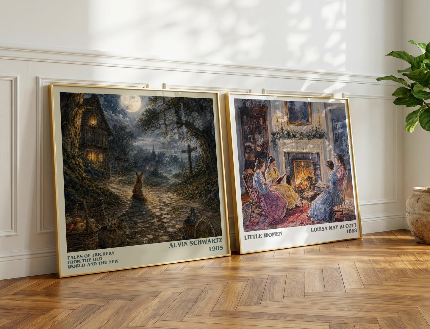 Tales Of Trickery From The Old World And The New Literary Art Print –