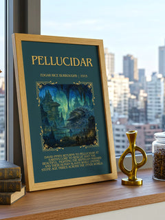 Pellucidar Minimalist Book Poster by Edgar Rice Burroughs – image 3