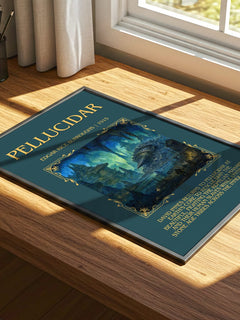 Pellucidar Minimalist Book Poster by Edgar Rice Burroughs – image 4