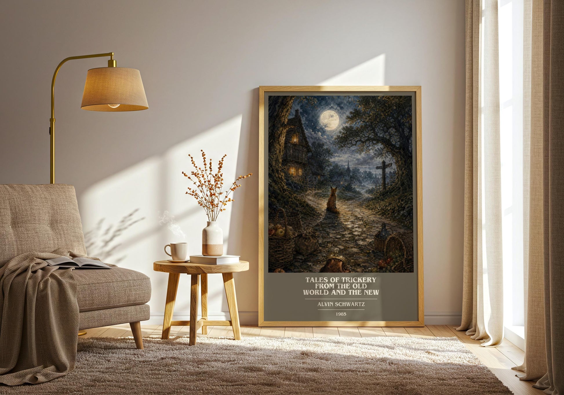 Tales Of Trickery From The Old World And The New Book Cover Poster –