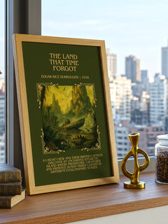 Land That Time Forgot Minimalist Book Poster by Edgar Rice Burroughs – image 3