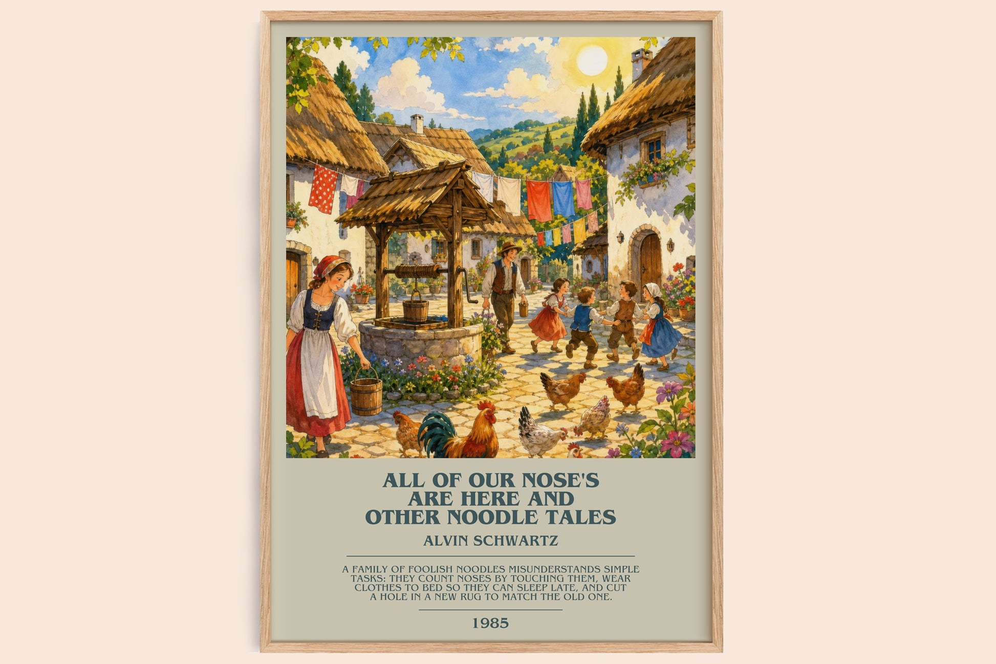 All Of Our Nose'S Are Here And Other Noodle Tales Bookish Wall Art –