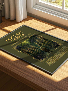 Lost On Venus Minimalist Book Poster by Edgar Rice Burroughs – image 4