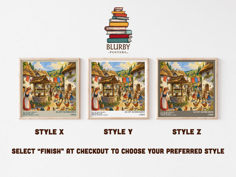 All Of Our Nose'S Are Here And Other Noodle Tales Literary Art Print
