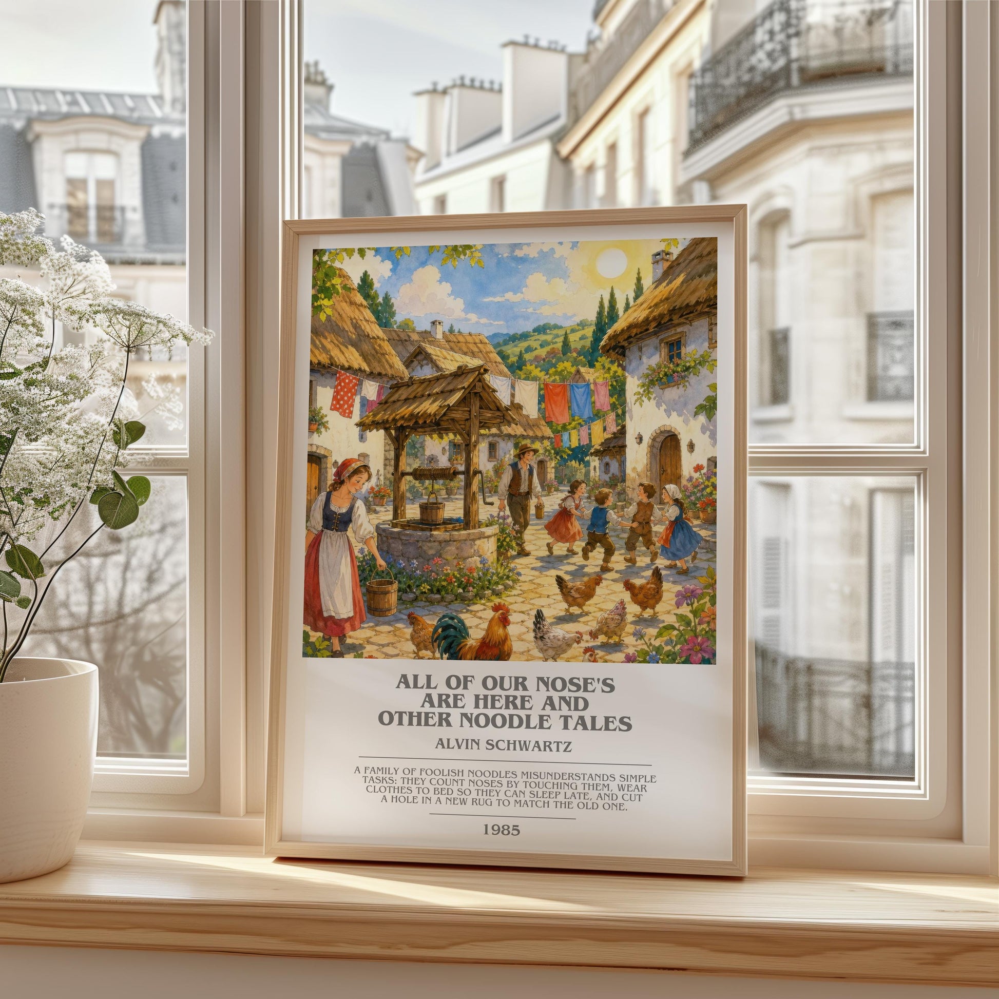 All Of Our Nose'S Are Here And Other Noodle Tales Bookish Wall Art –