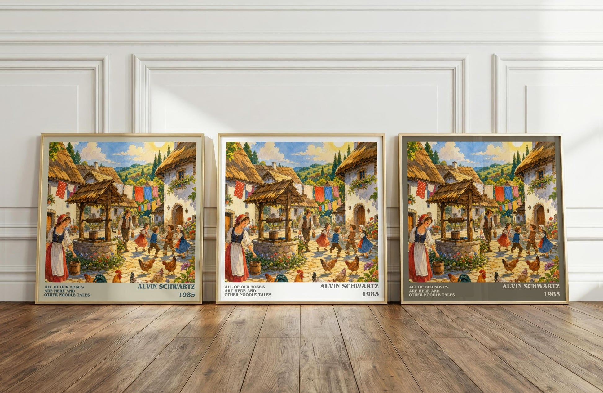 All Of Our Nose'S Are Here And Other Noodle Tales Literary Art Print