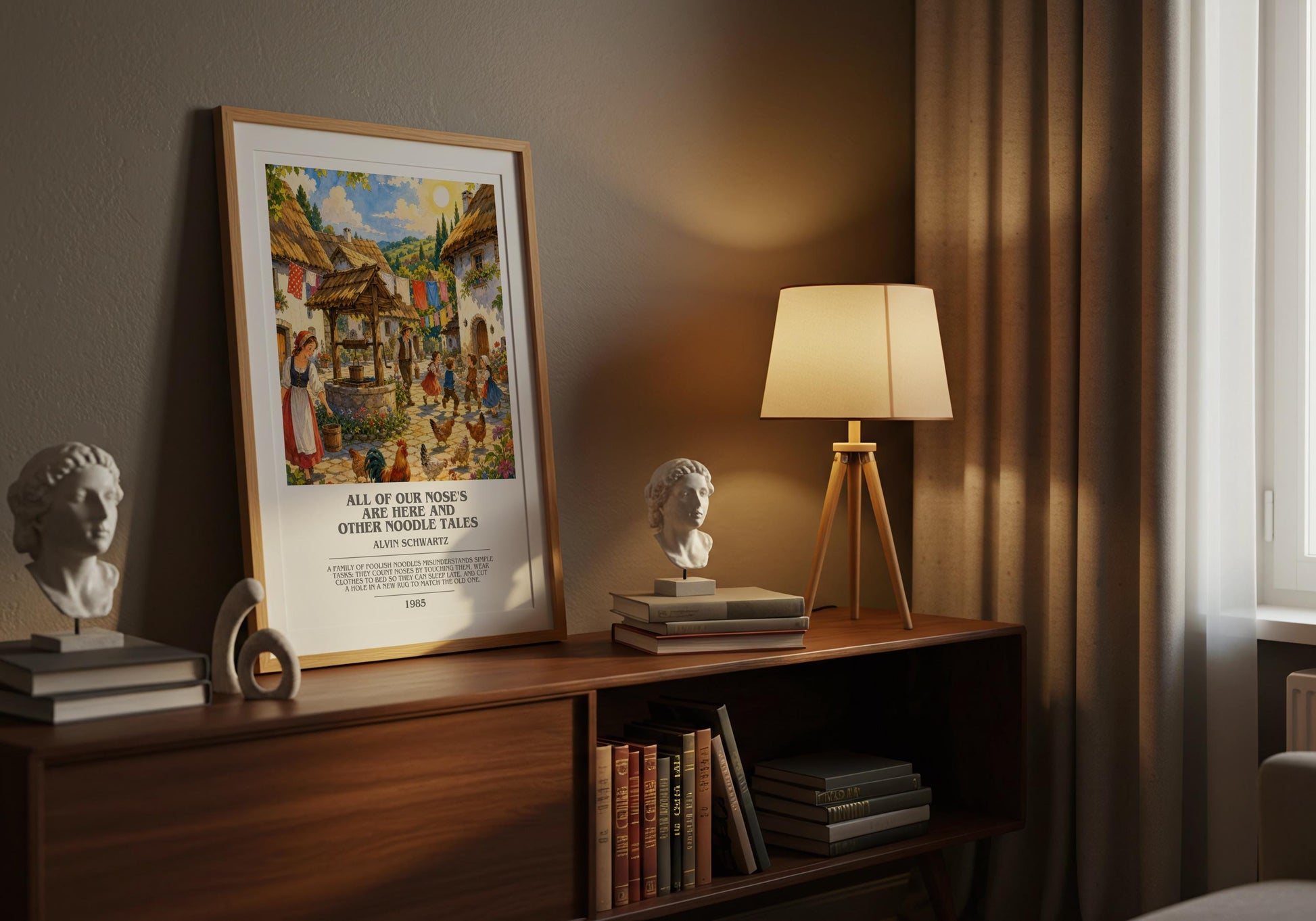 All Of Our Nose'S Are Here And Other Noodle Tales Bookish Wall Art –