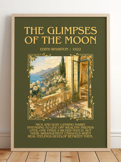 The Glimpses Of The Moon Minimalist Book Poster by Edith Wharton – image 2