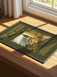 The Glimpses Of The Moon Minimalist Book Poster by Edith Wharton – image 4