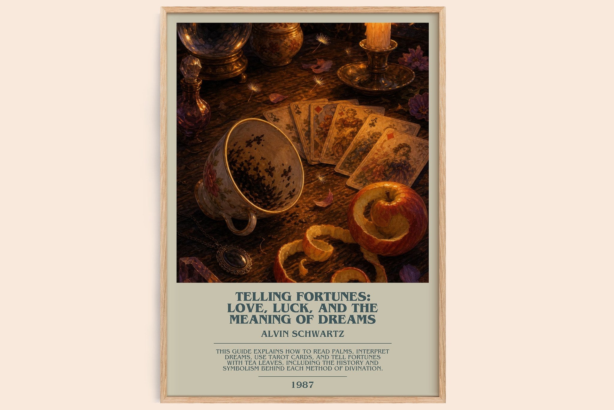 Telling Fortunes: Love, Luck, And The Meaning Of Dreams Bookish Wall Art by Alvin Schwartz