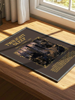 Twilight Sleep Minimalist Book Poster by Edith Wharton – image 4