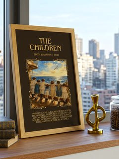 The Children Minimalist Book Poster by Edith Wharton – image 3