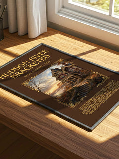 Hudson River Bracketed Minimalist Book Poster by Edith Wharton – image 4