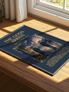 The Gods Arrive Minimalist Book Poster by Edith Wharton – image 4