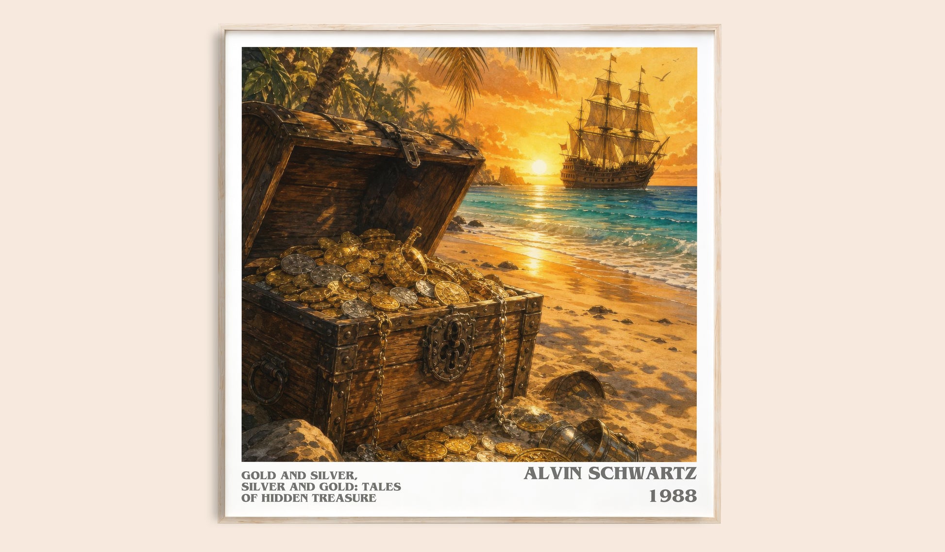 Gold And Silver, Silver And Gold: Tales Of Hidden Treasure Literary